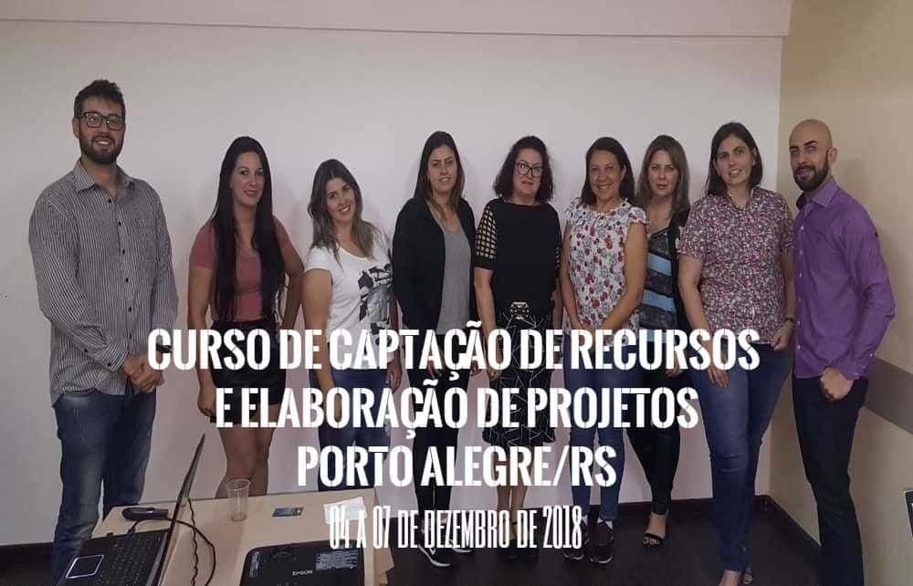 Curso de Captação de Recursos e Elaboração de Projetos Realizado em Porto Alegre - RS