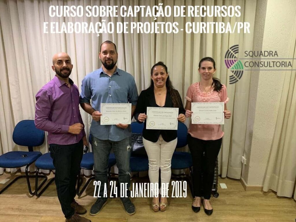 Curso sobre Captação de Recursos e Elaboração de Projetos - Curitiba/PR