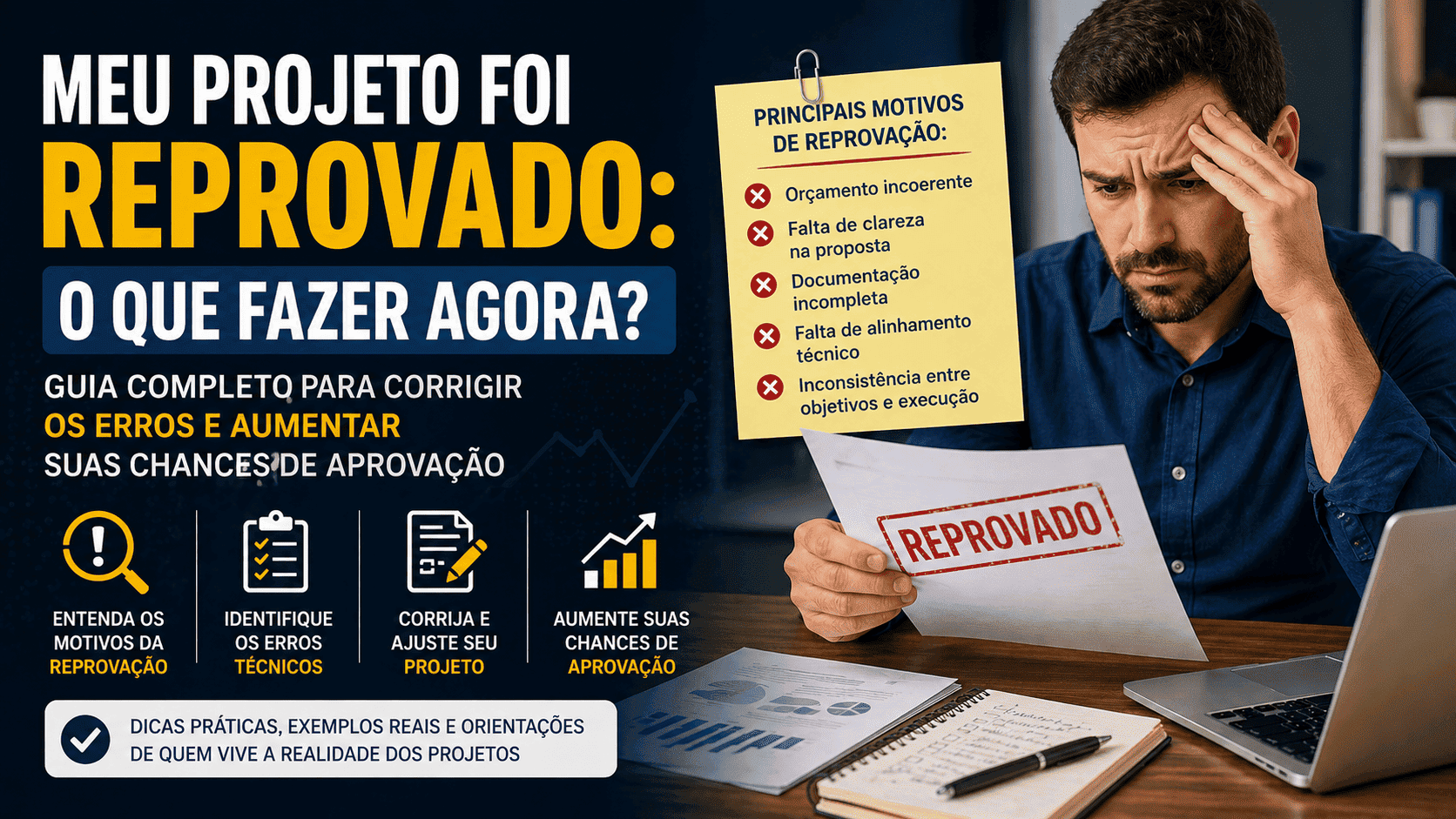 Meu Projeto Foi Reprovado