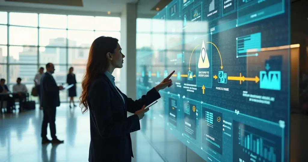 Gestor analisa fluxo de etapas de projetos públicos em painel transparente