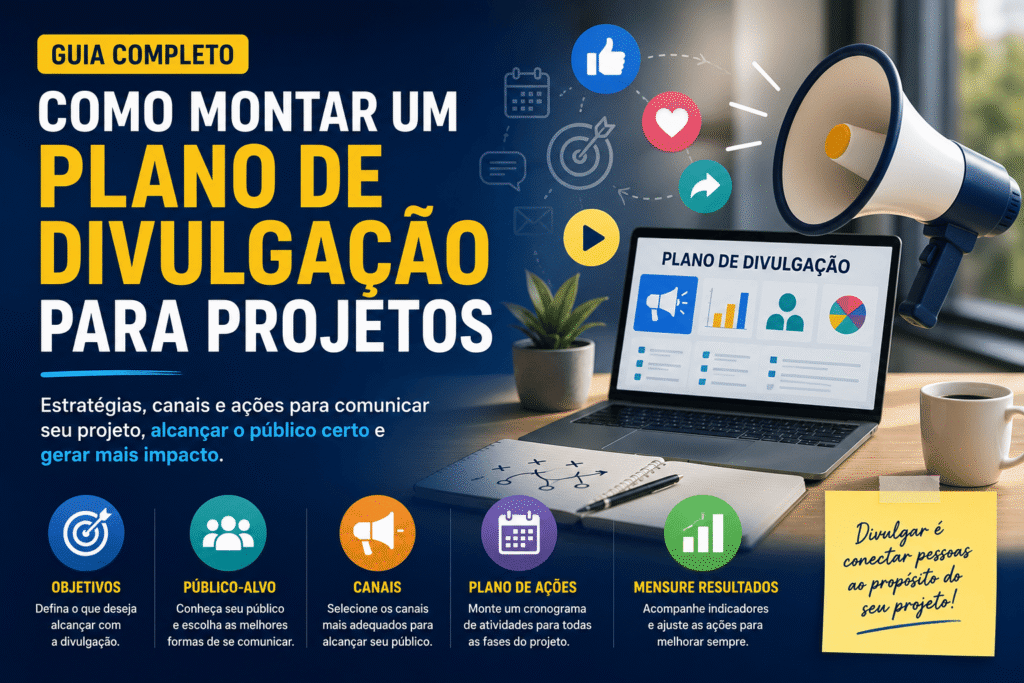 Como Montar um Plano de Divulgação para Projetos