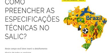 Como preencher as especificacoes tecnicas no Salic