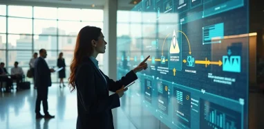 Gestor analisa fluxo de etapas de projetos públicos em painel transparente
